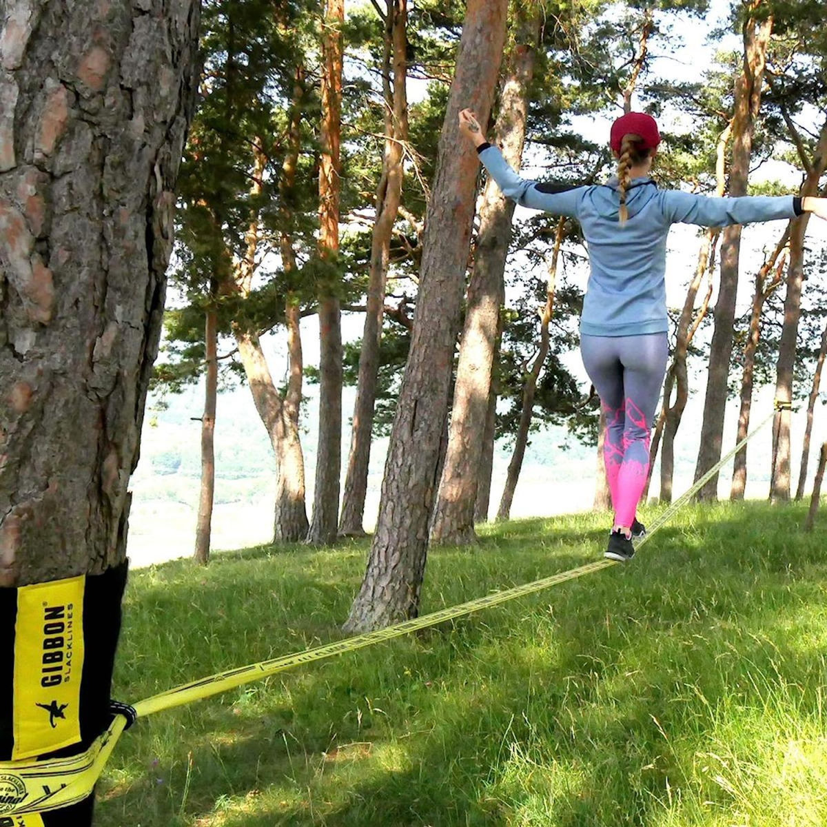 GIBBON Kit Slackline inter-arbre  Classic Line 25 M