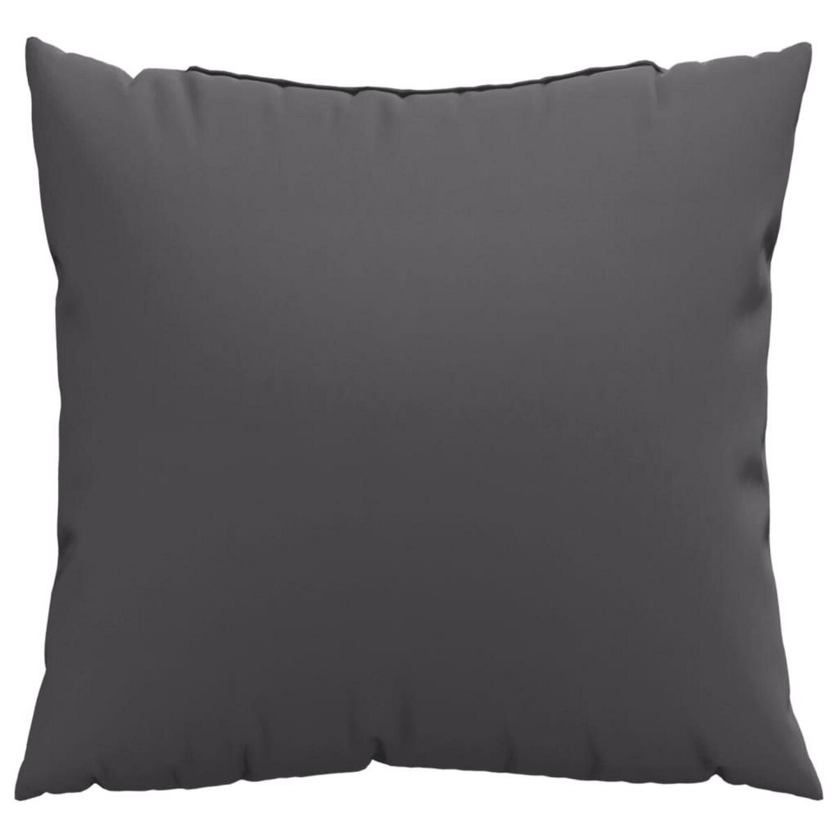 VIDAXL Coussins de canape lot de 4 anthracite 50x50 cm tissu