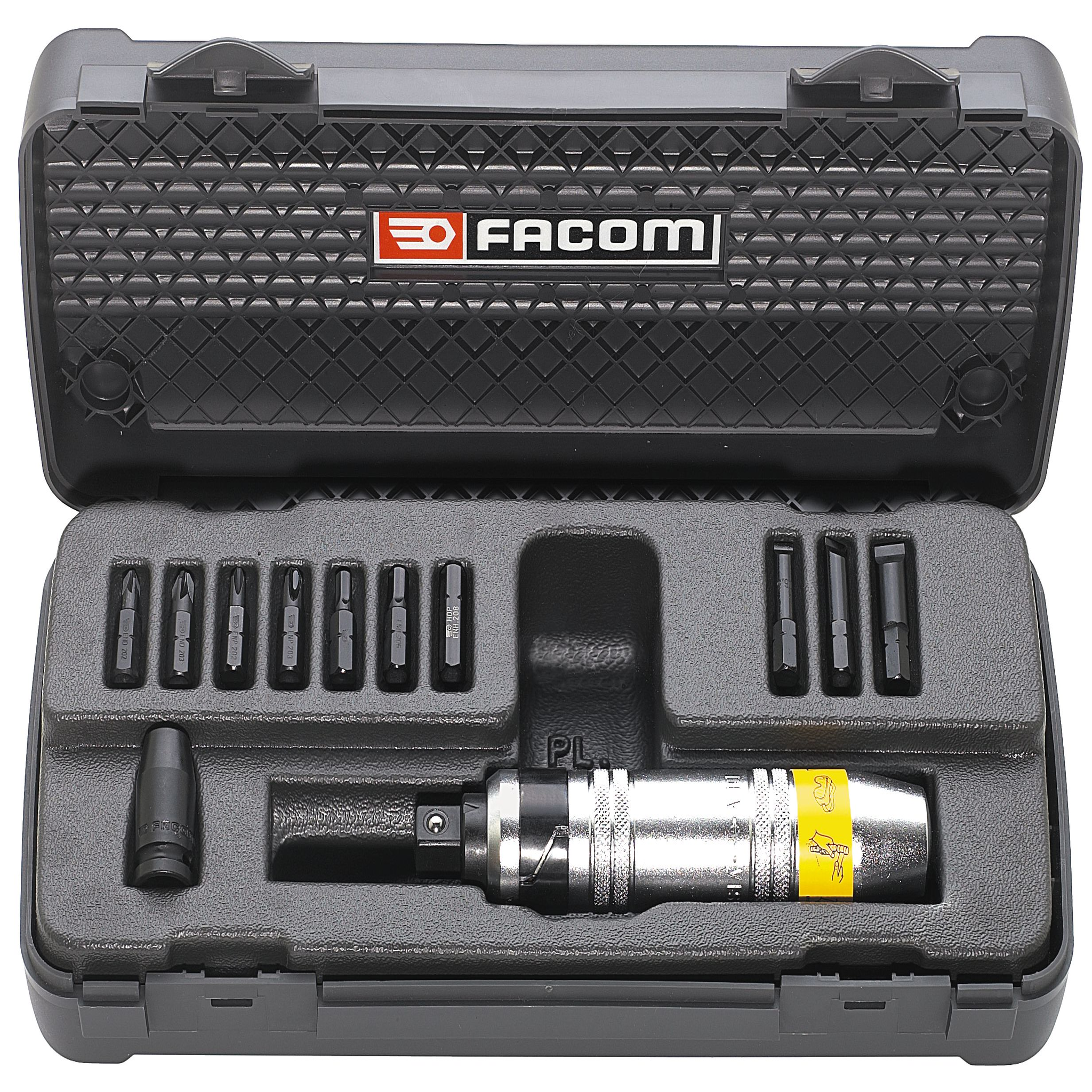 FACOM Composition tournevis à frapper de 12 outils