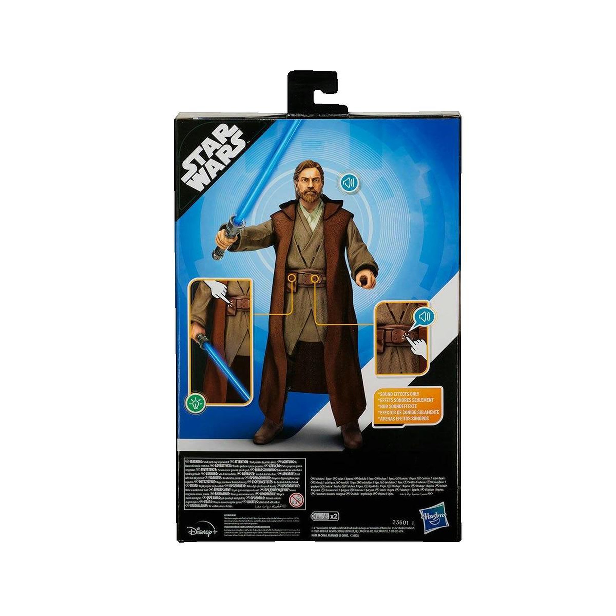 Voir la diapositive 2 : HASBRO Figurine Hasbro Obi-Wan sable