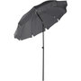 Voir la diapositive 3 : Parasol droit diam 2.5m gris anthracite ELENA 2