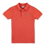 Lacoste Polo  Garçon Lacoste PJ2909 IN. Coloris disponibles : Rouge