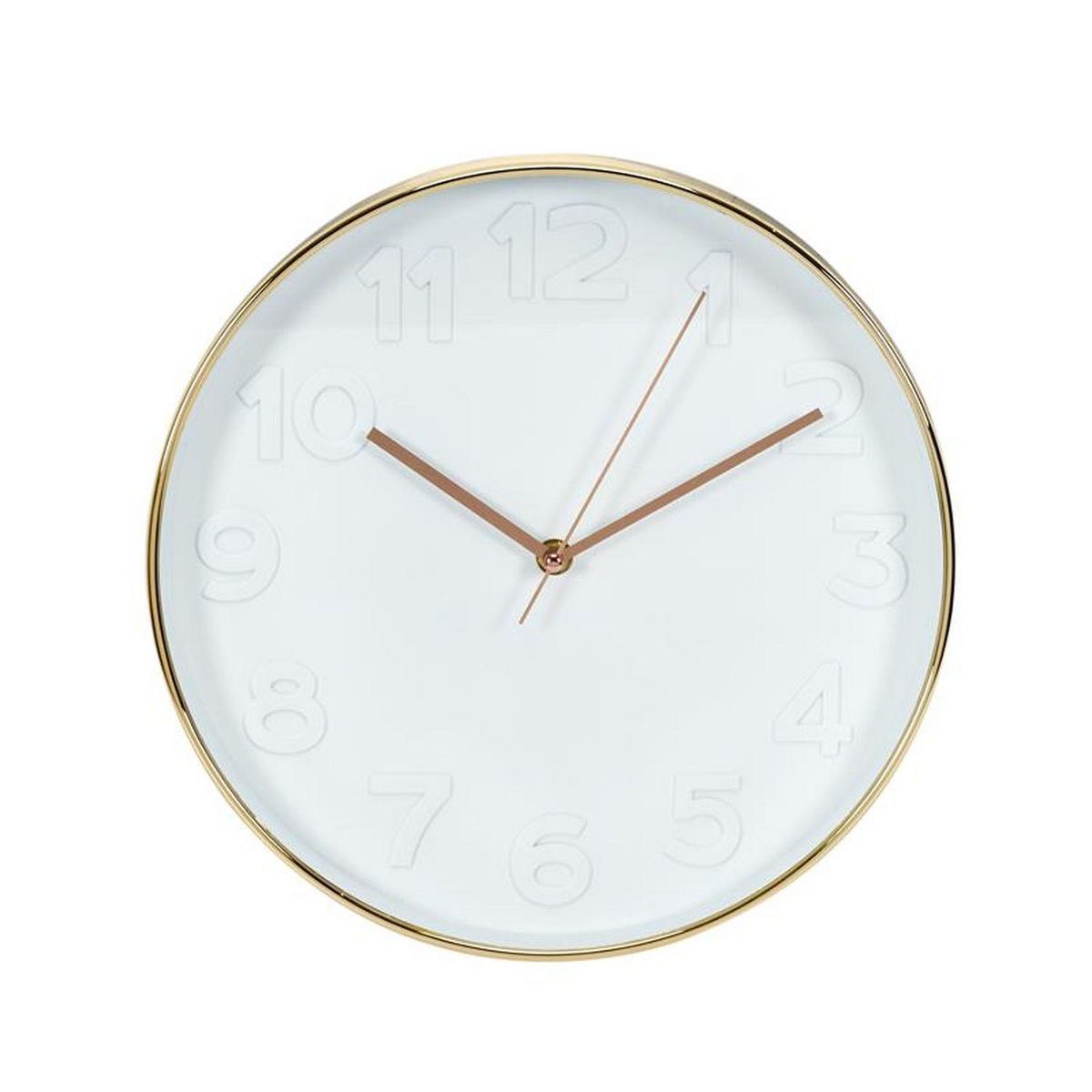 The Home Deco Factory Horloge ronde Deco Chic - Diam. 30,5 cm
