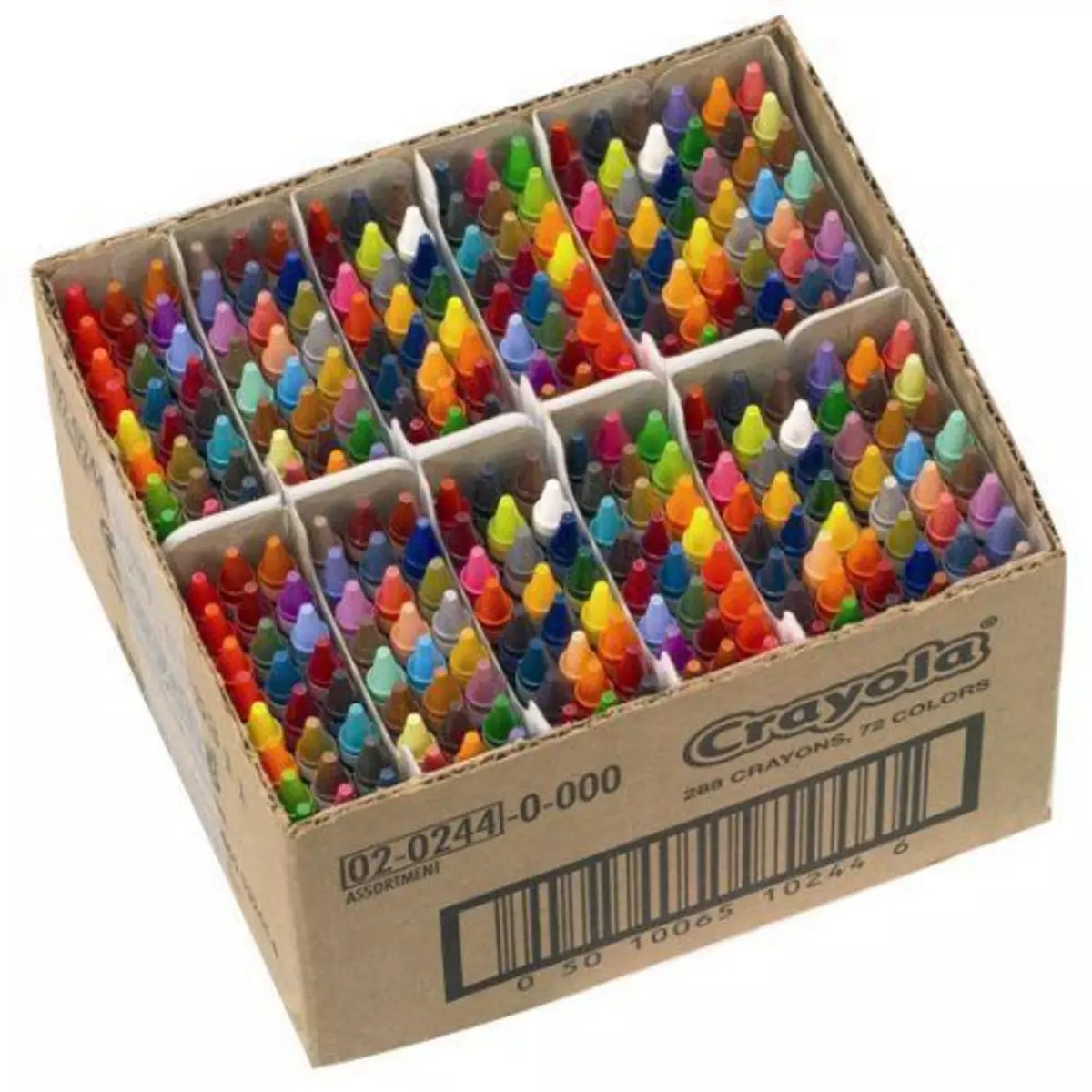 CRAYOLA Assortiment de crayons couleurs