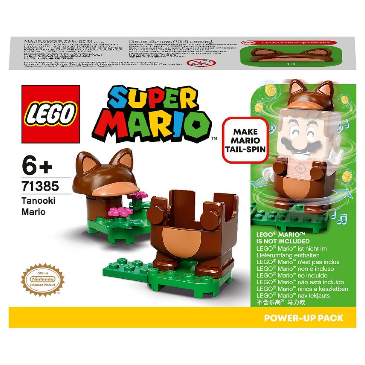 LEGO Super Mario 71385 Pack de Puissance Mario tanuki