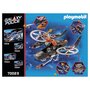 PLAYMOBIL 70023 - Galaxy Police - Hélicoptère et pirates de l'espace