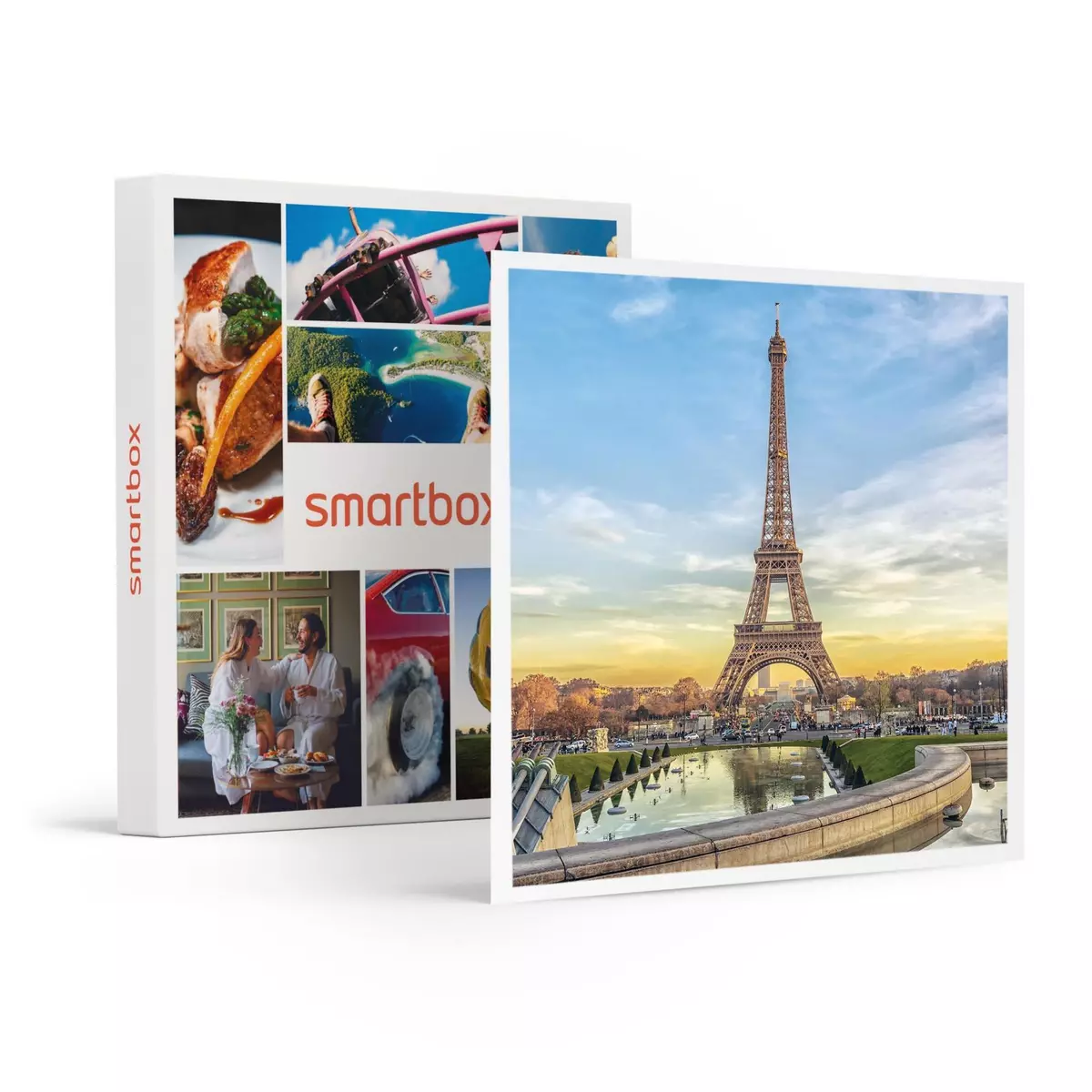 Smartbox Visite guidée de la Tour Eiffel, du Château de Versailles et de l'Arc de Triomphe - Coffret Cadeau Multi-thèmes