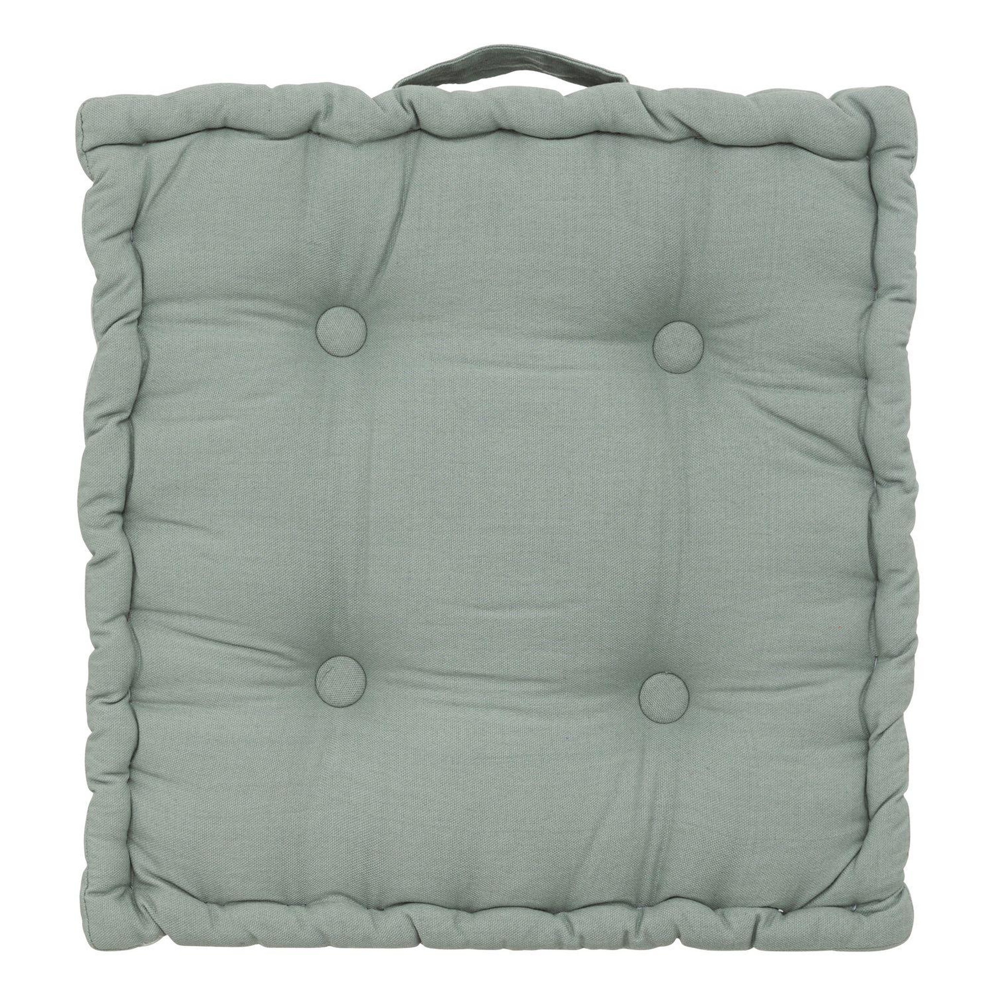 Voir la diapositive 1 : ATMOSPHERA Coussin de sol en coton ANJALI