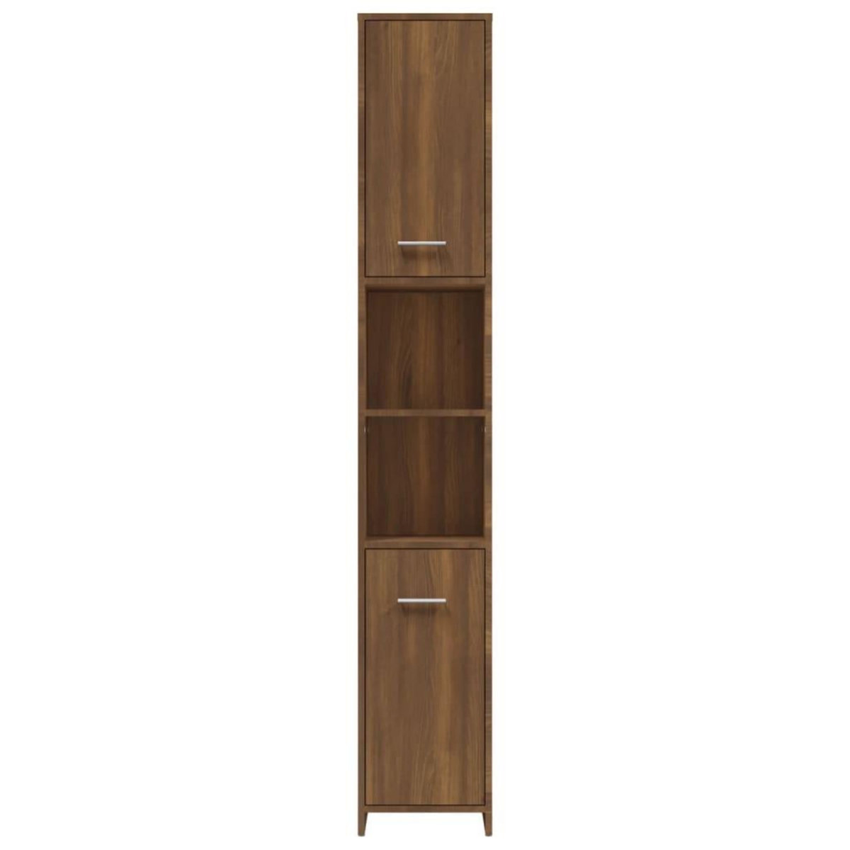 VIDAXL Armoire de bain Chene marron 30x30x183,5 cm Bois d'ingenierie