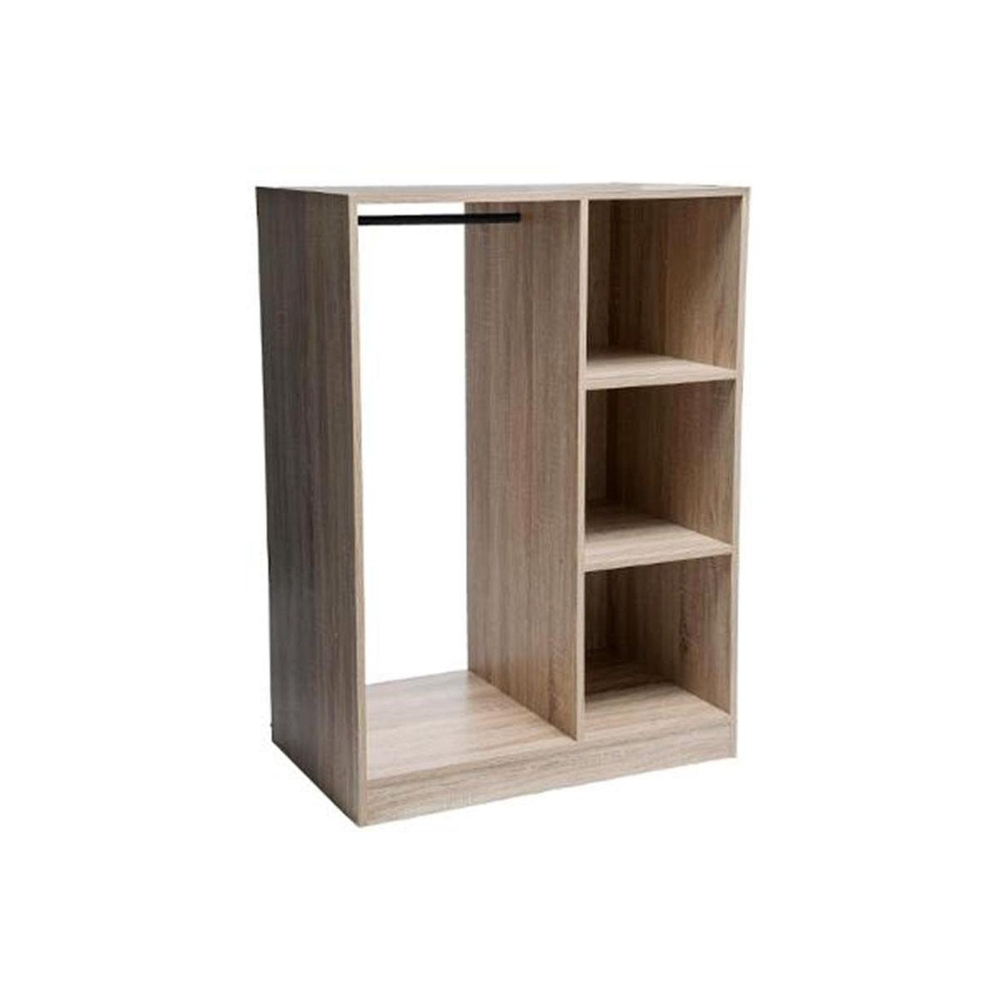 Voir la diapositive 1 : FIVE Armoire dressing  mix n'modul  109cm naturel