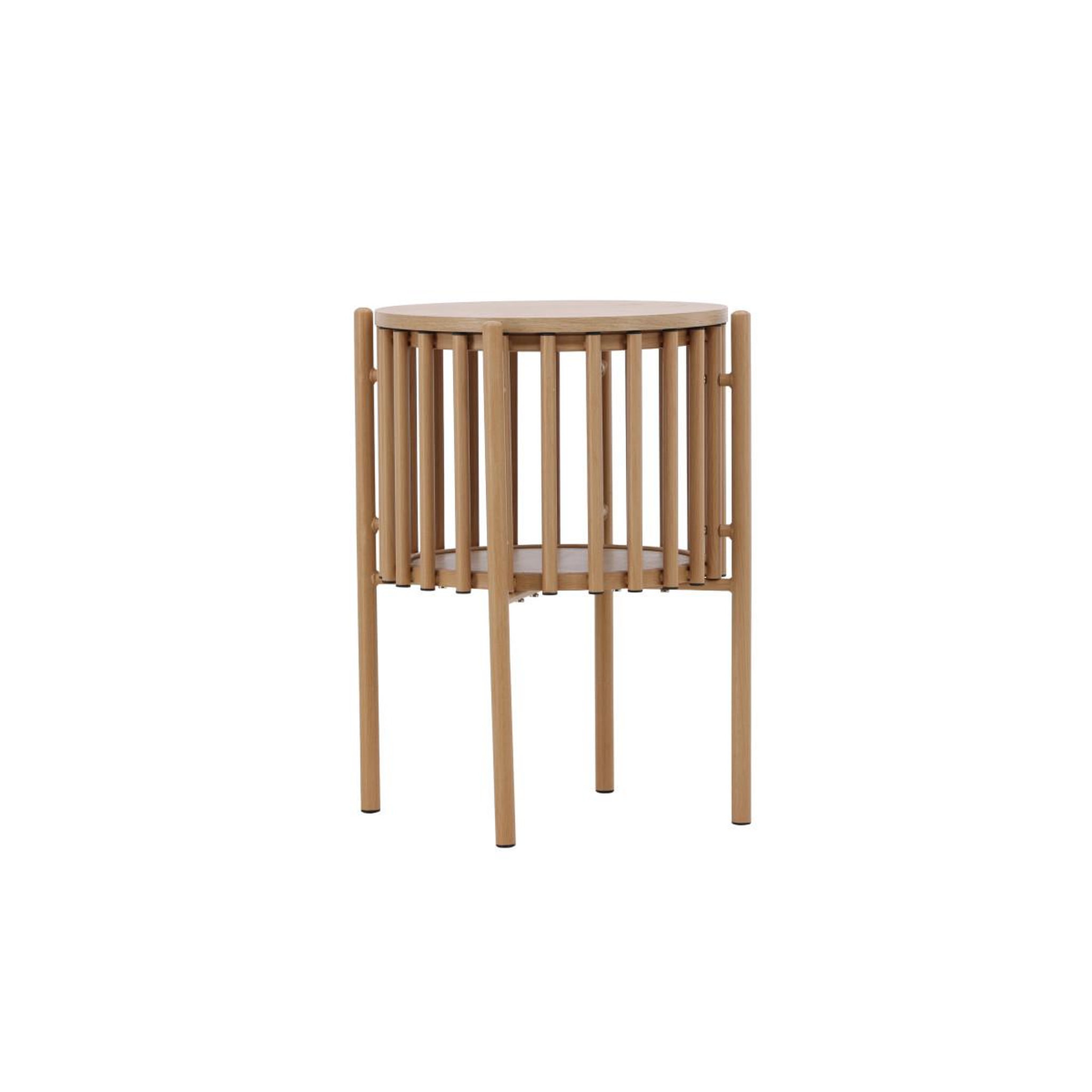 Voir la diapositive 3 : Paris Prix Table d'appoint design  rubbo  65cm naturel