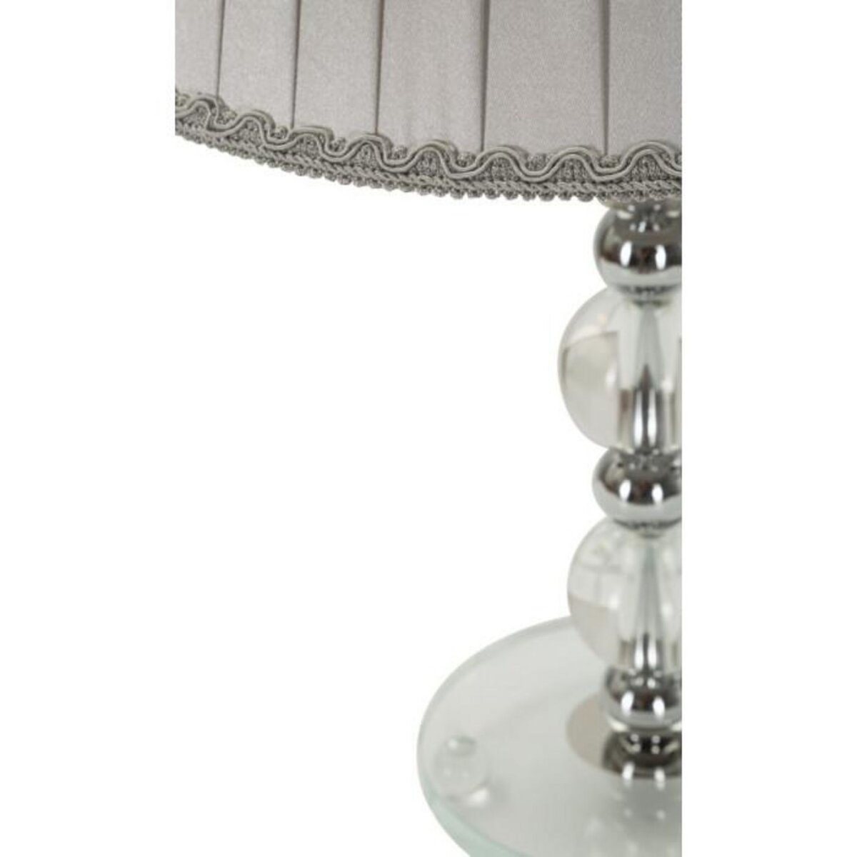 Paris Prix Lampe à Poser en Métal  Tolly  48cm Argent