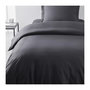 Voir la diapositive 2 : Today Housse de couette TODAY Essential - 140 x 200 cm - 1 personne - 100% Coton uni - Fusain