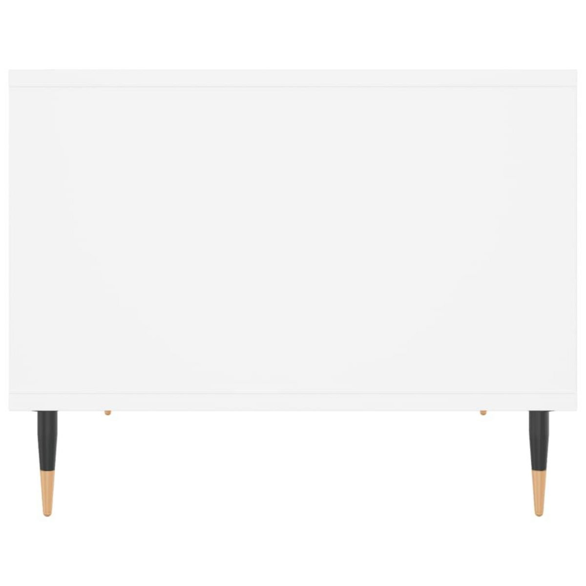 VIDAXL Table basse blanc 60x50x40 cm bois d'ingenierie