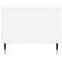 Voir la diapositive 5 : VIDAXL Table basse blanc 60x50x40 cm bois d'ingenierie