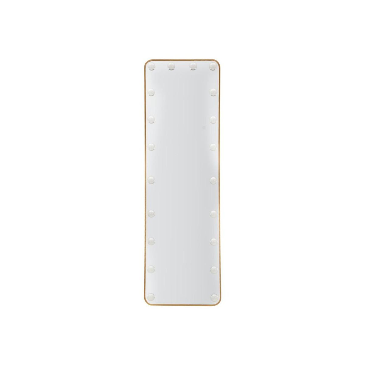 Paris Prix Miroir sur Pied LED  Hollywood  160cm Or