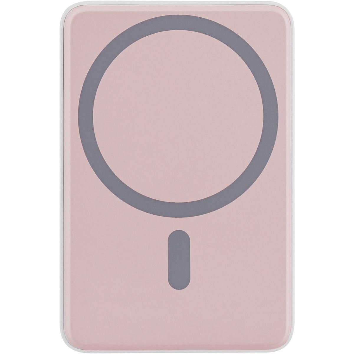 TNB Batterie externe 5000 mAh MagSafe rose