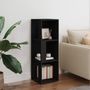 Voir la diapositive 3 : VIDAXL Armoire d'angle Noir 33x33x100 cm Bois d'ingenierie