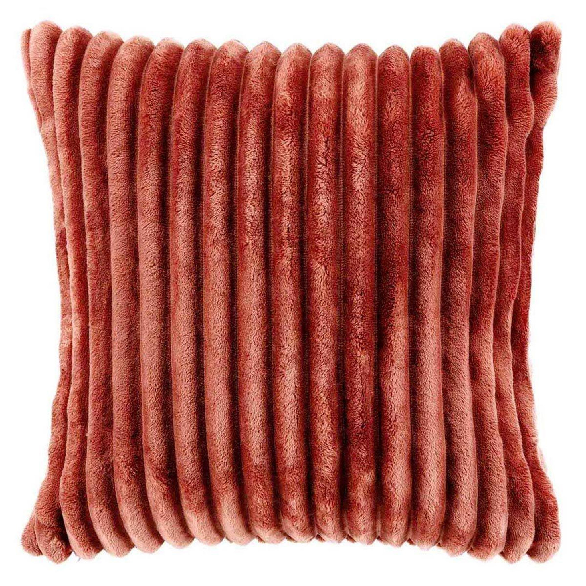 Douceur d'Intérieur Housse de coussin unie  kalie  40x40cm rose