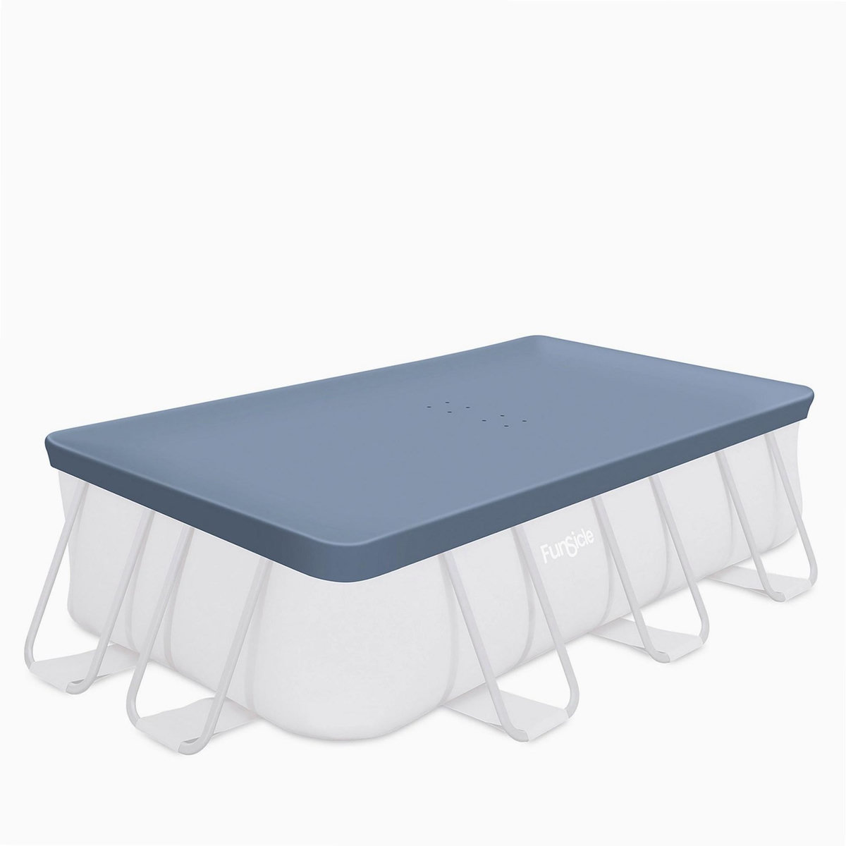 FUNSICLE Bâche rectangle pour piscine tubulaire 4x2m Funsicle