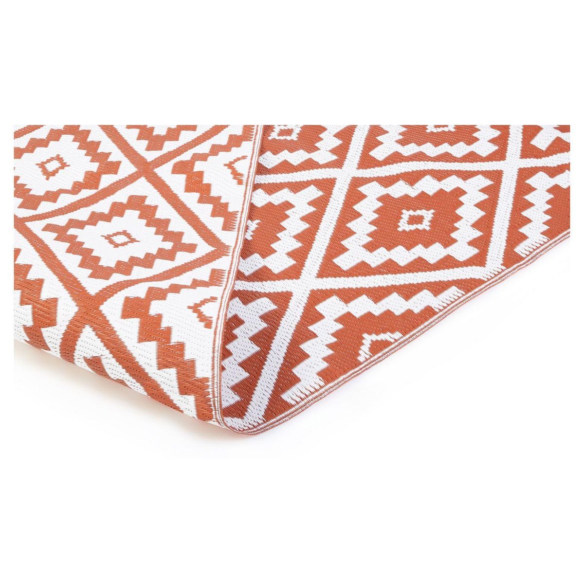 Inkazen Tapis extérieur - 160x240cm - Terracotta - VAHINE