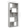 Voir la diapositive 6 : VIDAXL Bibliotheque Gris beton 67x24x161 cm Bois d'ingenierie