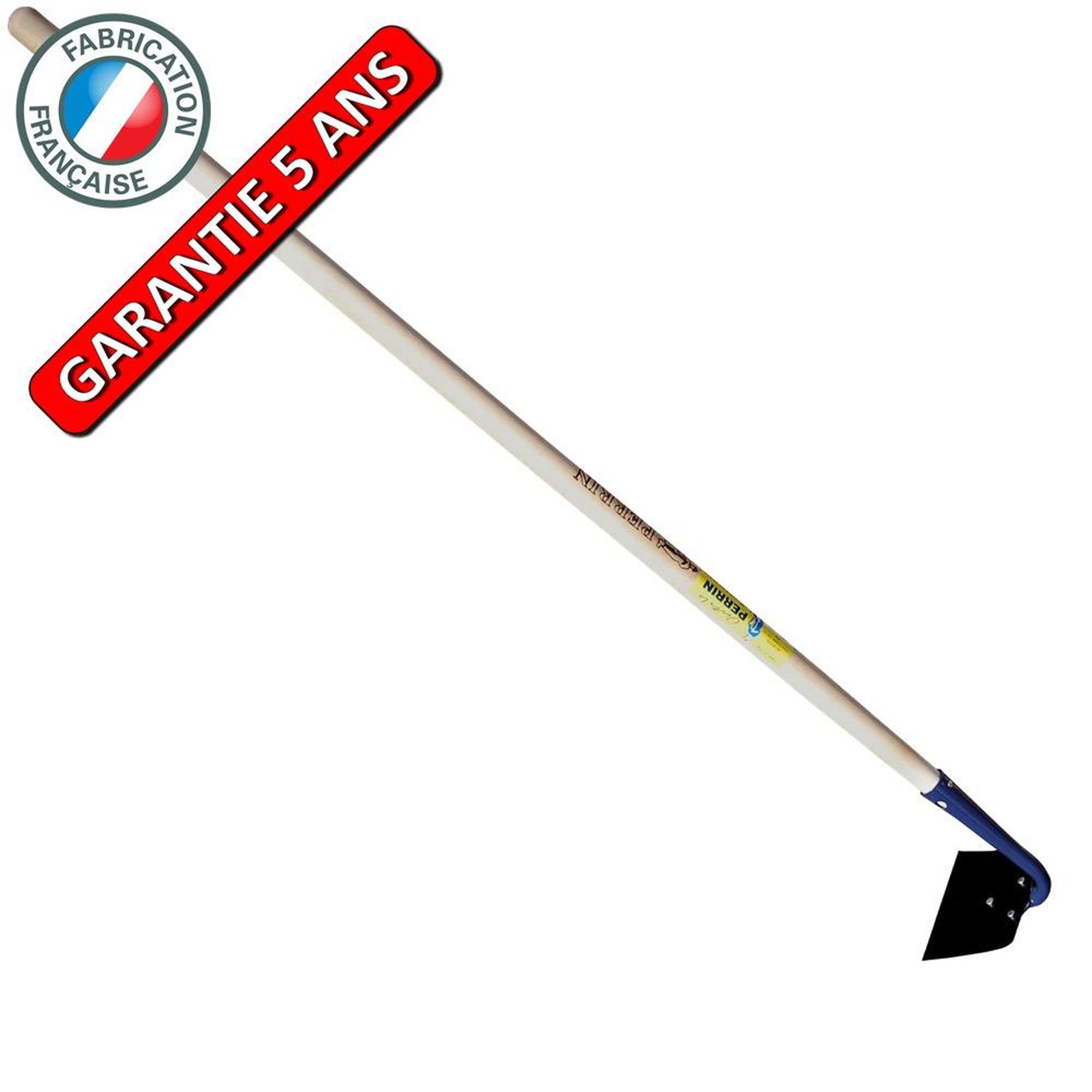 OUTILS PERRIN Binette Nanterre de 14 manche 1,10 m, lame trempée,pour désherber le jardin et les allées