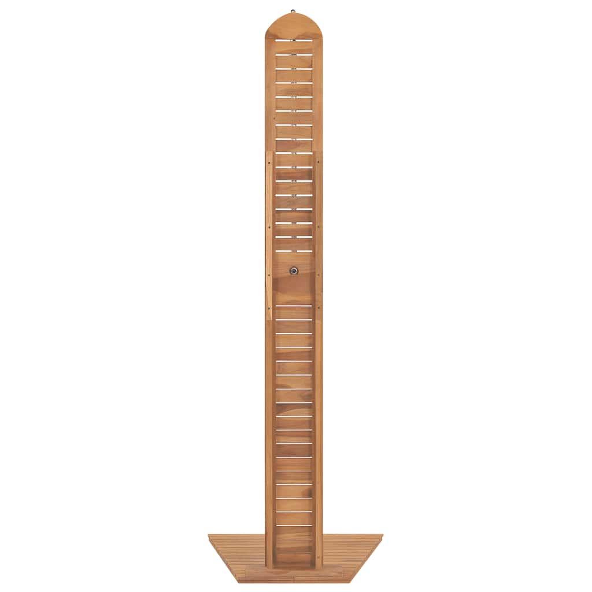 Voir la diapositive 5 : VIDAXL Douche de jardin teck massif 70x75x204 cm
