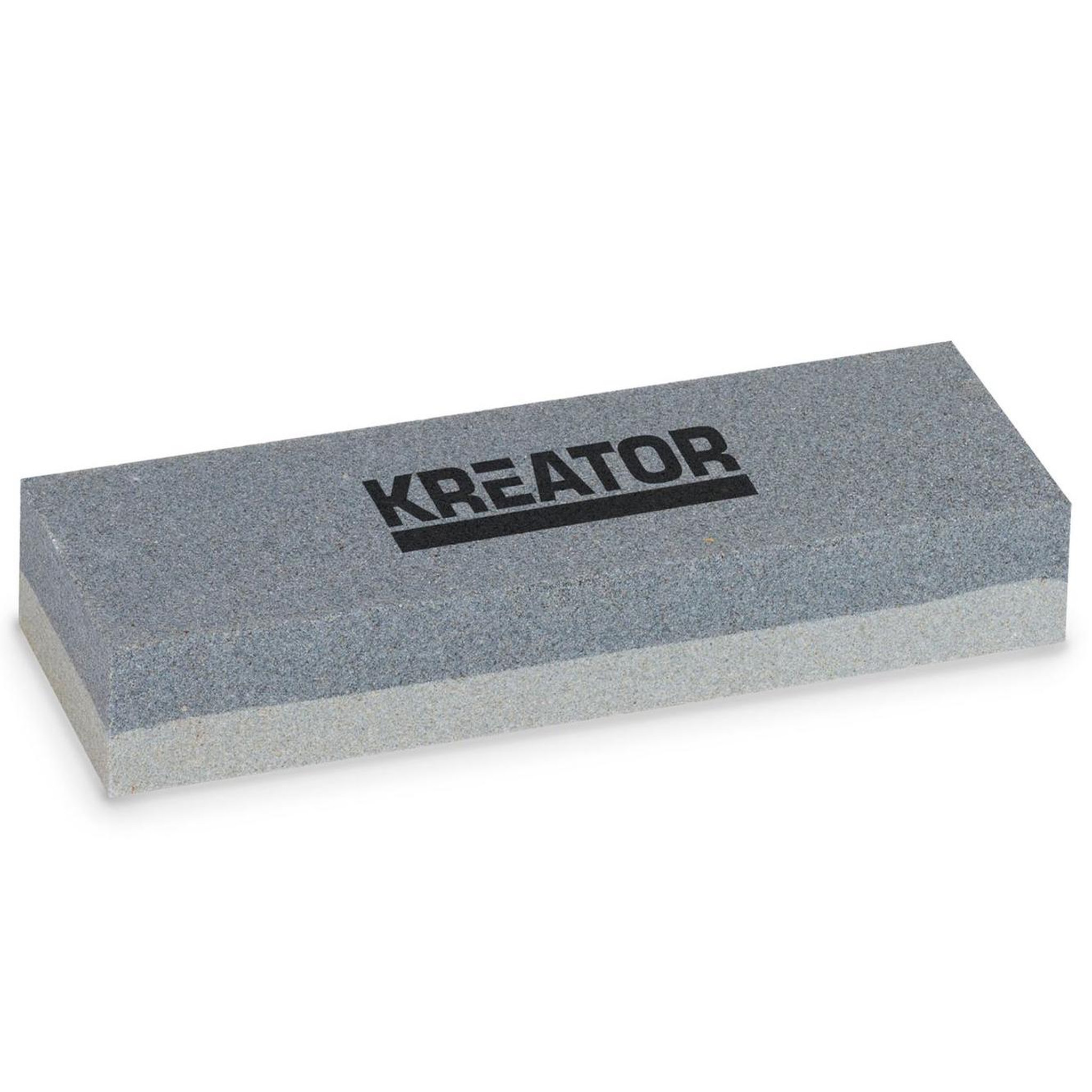 Voir la diapositive 1 : KREATOR Pierre à aiguiser 150x50x20 mm Kreator