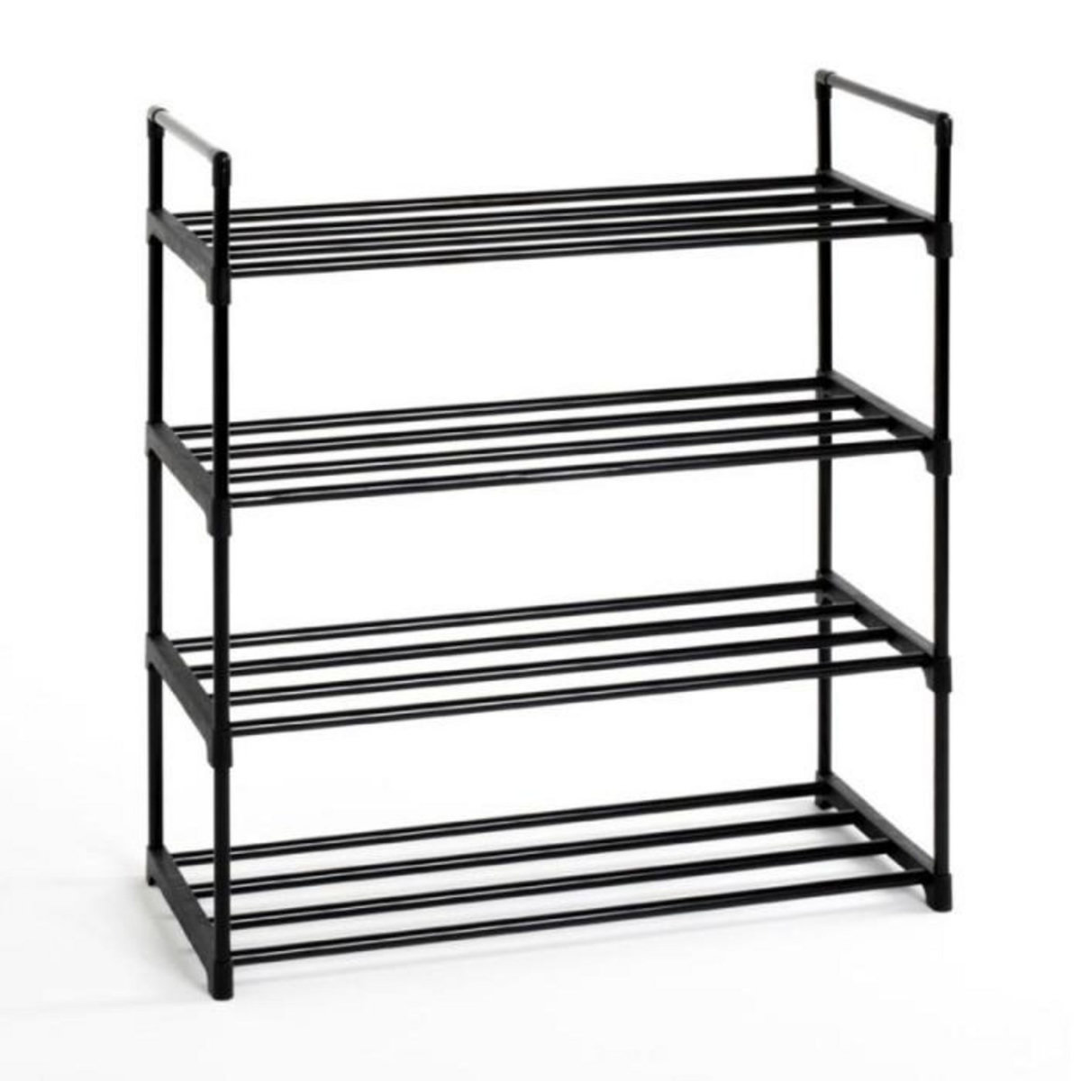 Paris Prix Étagère à Chaussures  4 Niveaux  74cm Noir