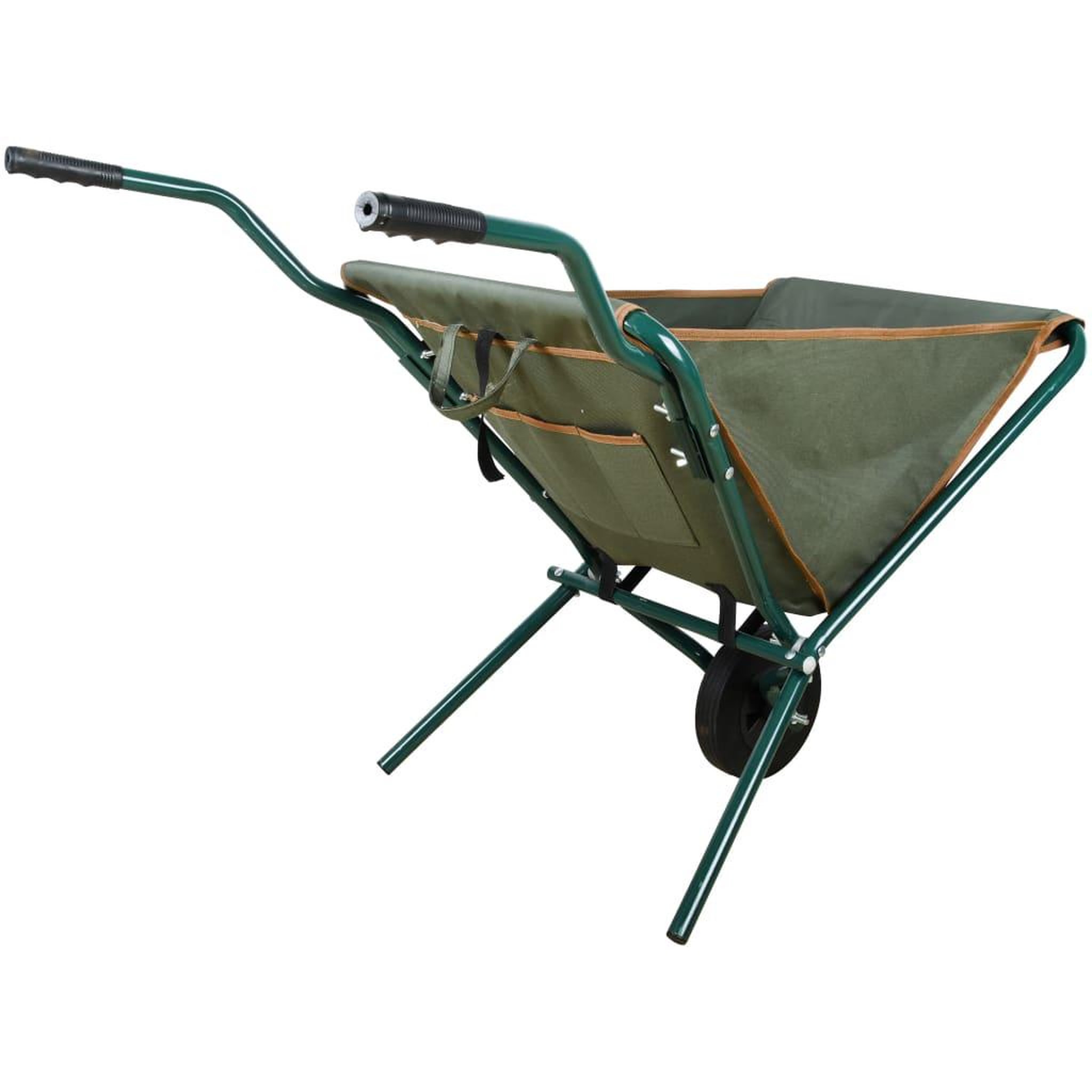 Voir la diapositive 1 : ESSCHERT DESIGN Esschert Design Brouette pliable Vert GT138