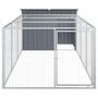Voir la diapositive 5 : VIDAXL Niche pour chien avec cour anthracite 153x396x110 cm
