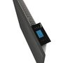 Voir la diapositive 3 : MAZDA Radiateur électrique 1000W pierre naturelle Dual Kherr - Ardoise noire