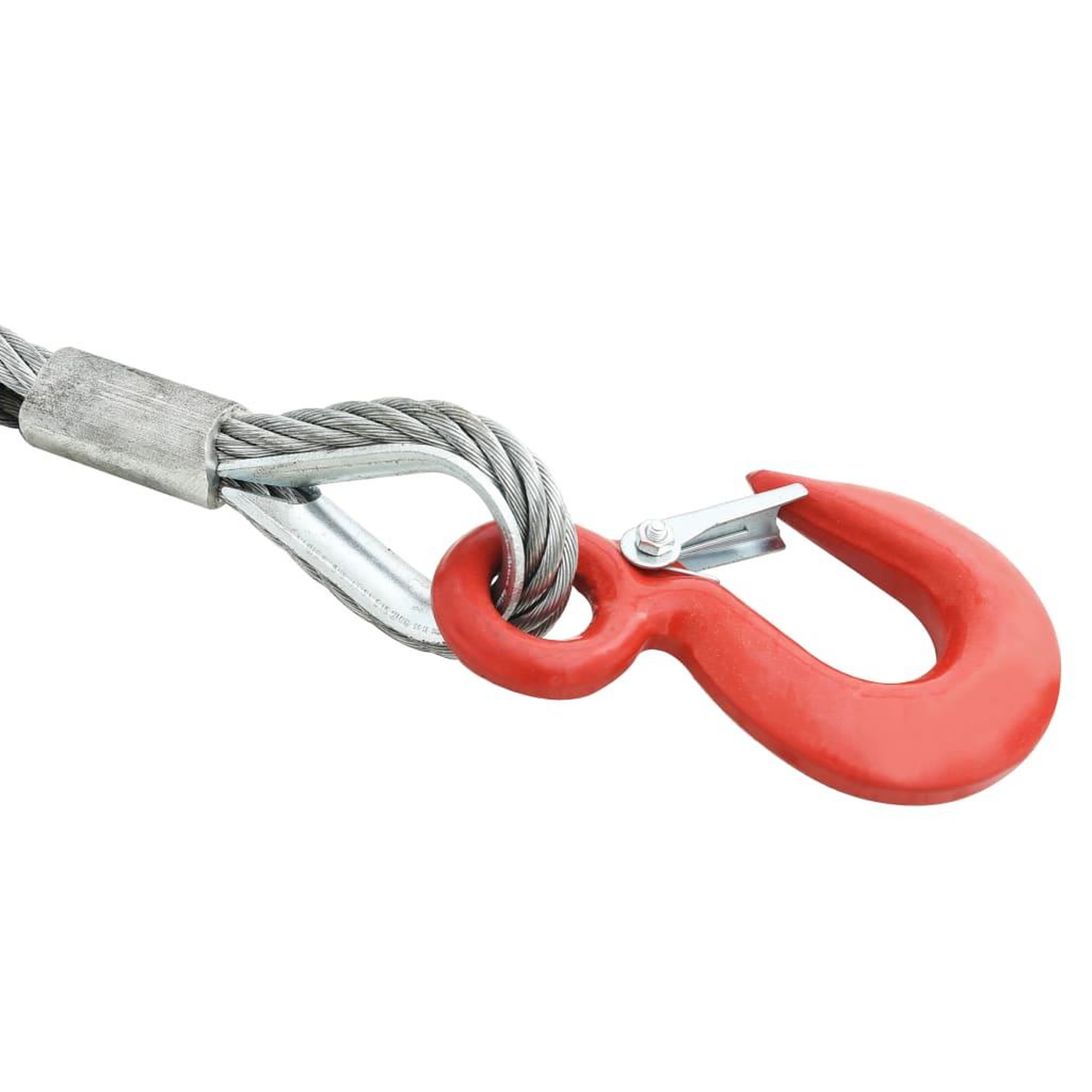 Voir la diapositive 3 : VIDAXL Cable metallique 3200 kg 20 m