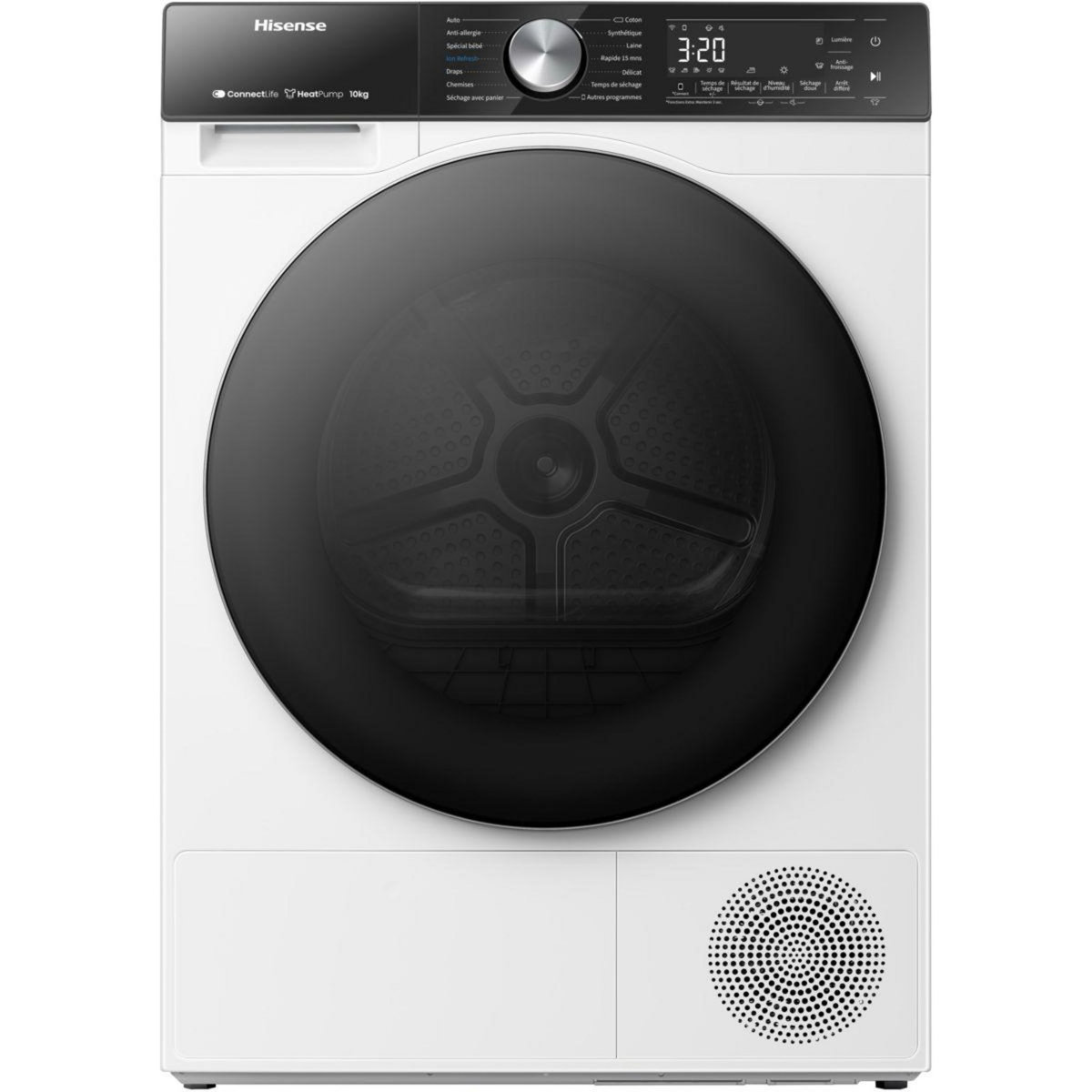 Hisense Sèche linge pompe à chaleur DH5S102BW