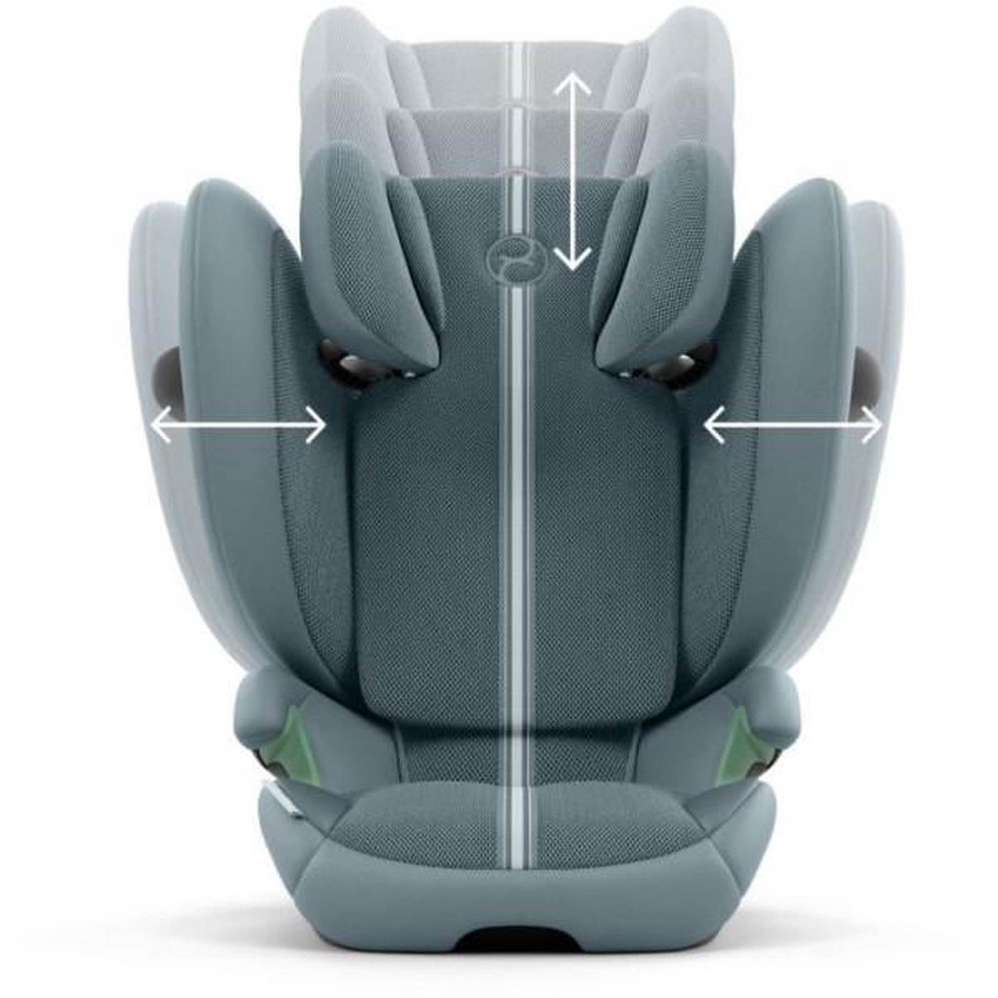 Voir la diapositive 4 : CYBEX Siege Auto  Cybex Gold SOLUTION G2 I-FIX 3 a 12 ans - Groupe 2/3 - 100 a 150 cm PLUS Stormy Blue | light blue