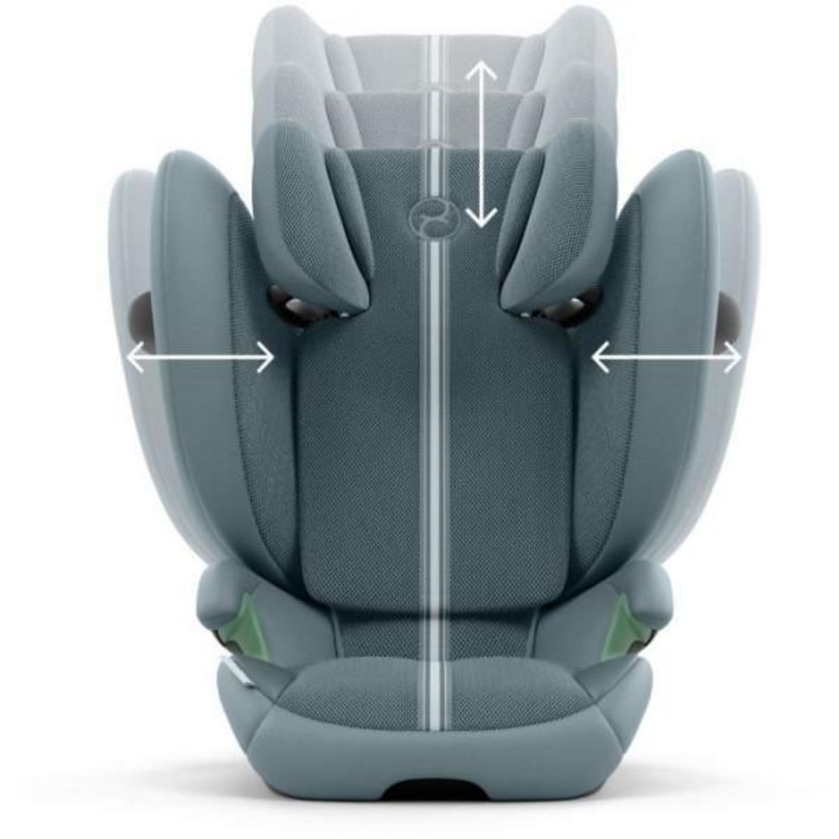 CYBEX Siege Auto  Cybex Gold SOLUTION G2 I-FIX 3 a 12 ans - Groupe 2/3 - 100 a 150 cm PLUS Stormy Blue | light blue