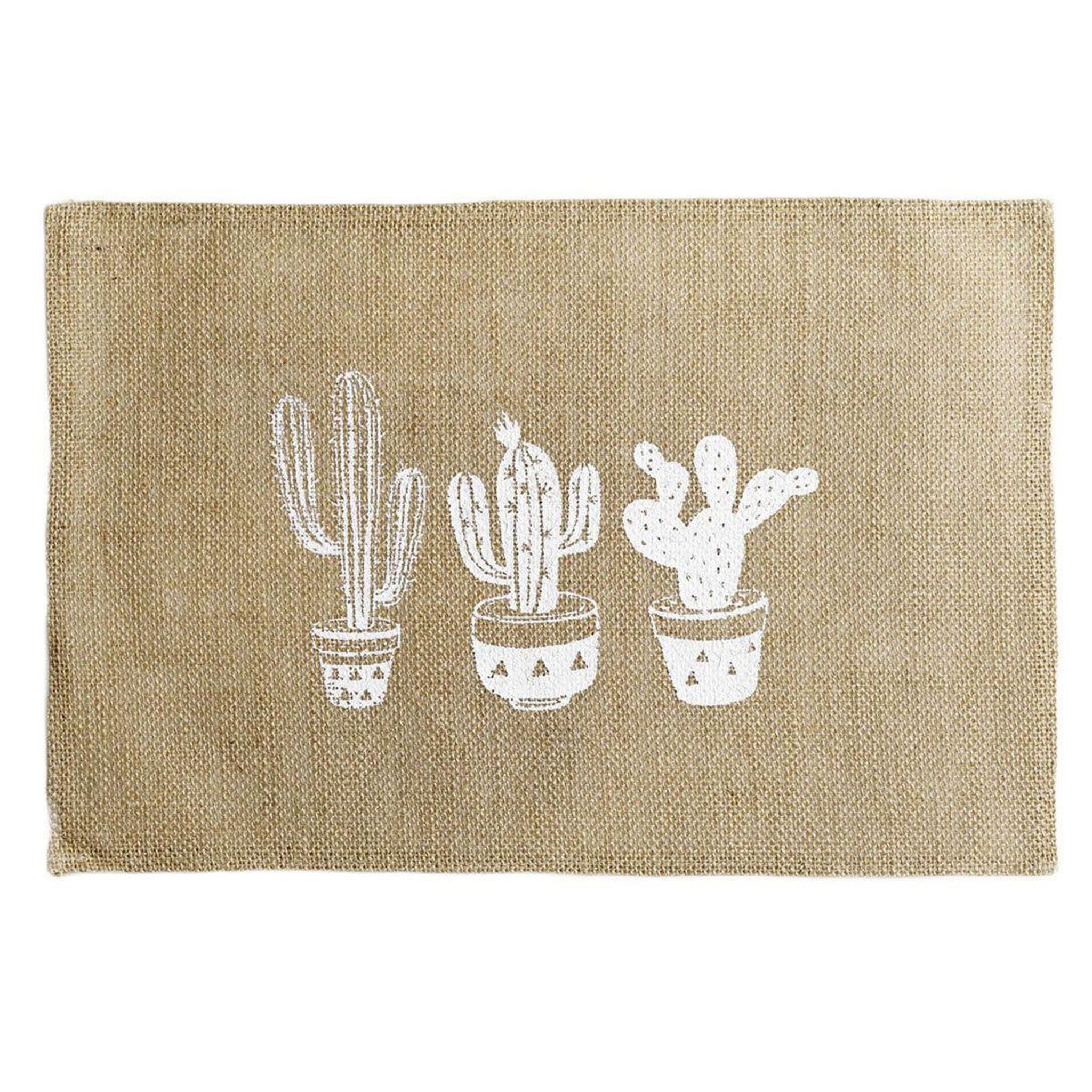 Douceur d'Intérieur Set de table jute  mexico  30x45cm naturel