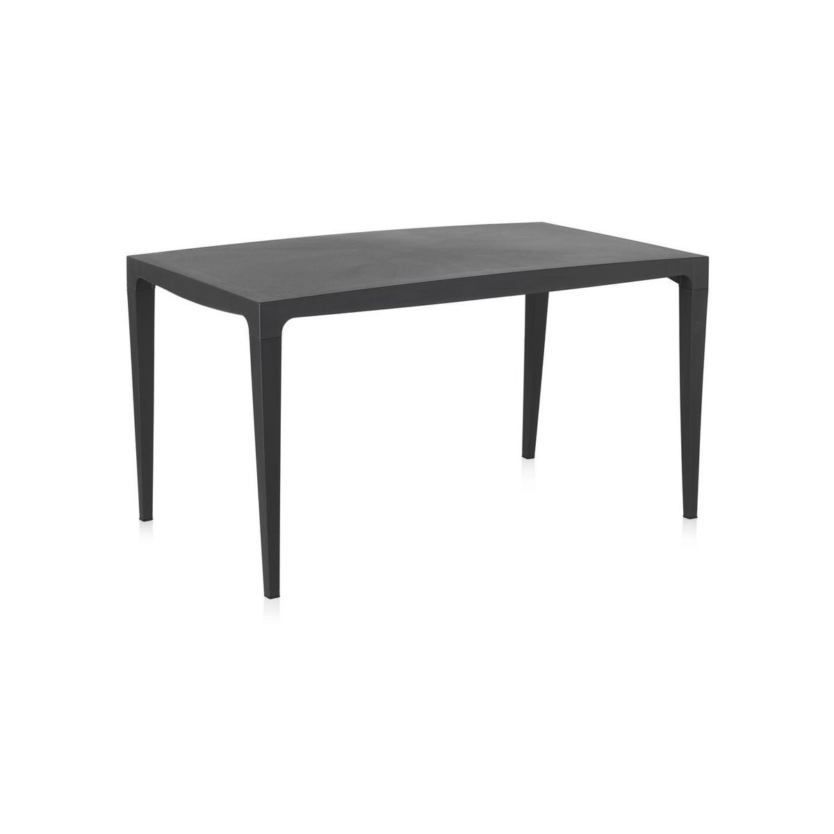 CONCEPT USINE Table Master 6 places et 6 chaises gris anthracite MASTER