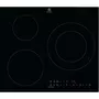 ELECTROLUX Table de cuisson induction 60cm 3 feux 7350w noir - mit60336c