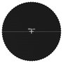 Voir la diapositive 6 : VIDAXL Tapis de saut Tissu Noir pour trampoline rond de 4,27 m