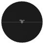 Voir la diapositive 6 : VIDAXL Tapis de saut Tissu Noir pour trampoline rond de 4,27 m