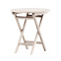 Voir la diapositive 1 : Paris Prix Table d'Appoint Extérieur  Kenya  70cm Naturel