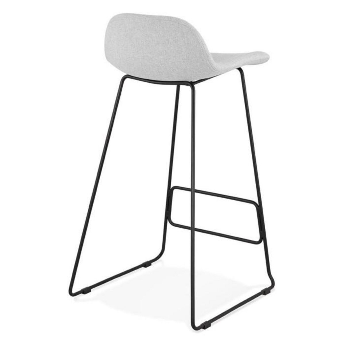 Paris Prix Tabouret de Bar Design  Holand  95cm Gris & Noir