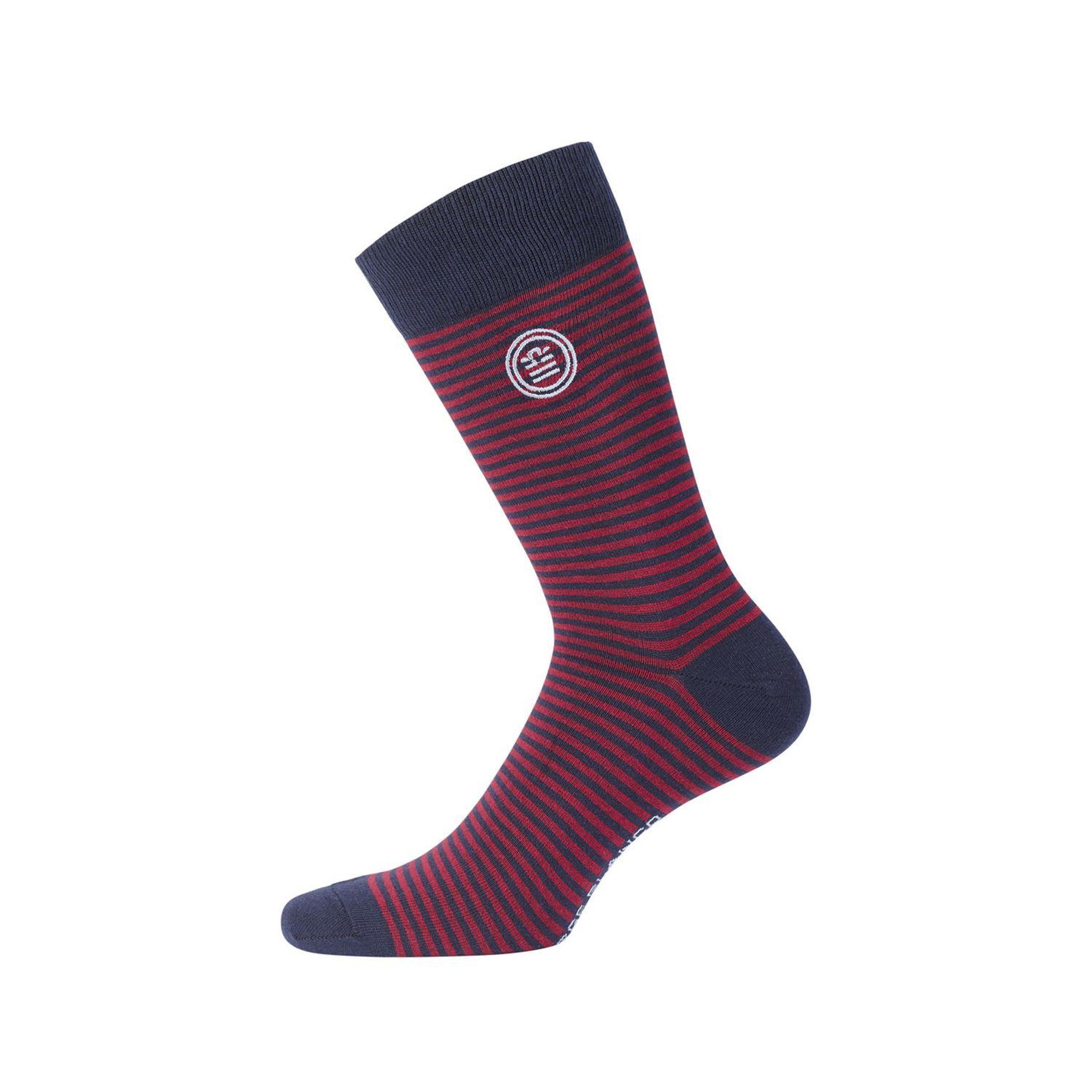 Voir la diapositive 3 : SERGE BLANCO Lot de 6 paires de chaussettes de ville coton homme