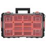 Voir la diapositive 2 : VIDAXL Mallette de transport portable noir 55,5x34,5x13,5 cm PP