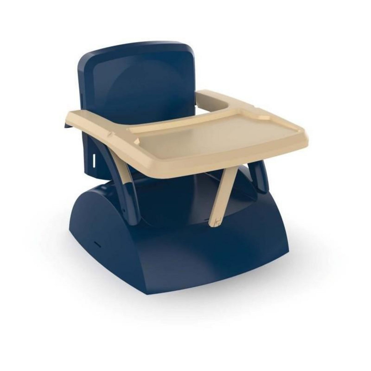 THERMOBABY Rehausseur de chaise enfant 2 en 1 THERMOBABY YEEHOP - 6-18 mois - Harnais sécurité 3 points - Tablette amovible - Bleu océan