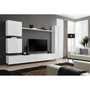 Voir la diapositive 5 : Paris Prix Meuble TV Mural Design  Switch VIII  280cm Blanc