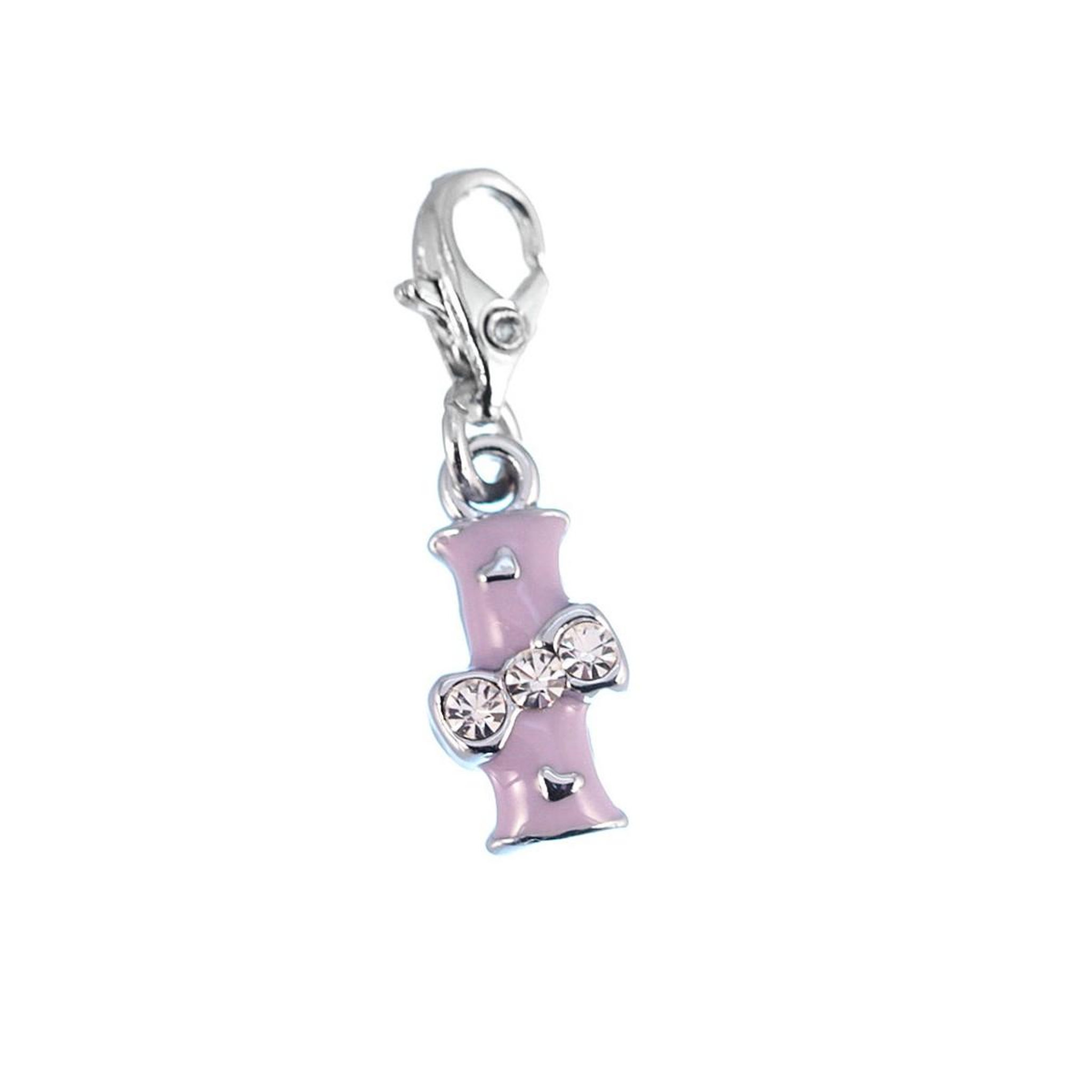 SC CRYSTAL Charm Lettre I violet SC Crystal