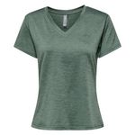 Only T-shirt de Sport  Femme Only Core. Coloris disponibles : Vert